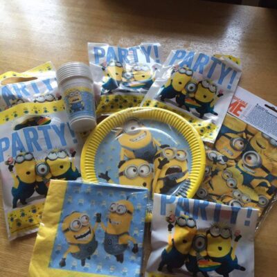 Where to get party supplies from for a Despicable me 2 party