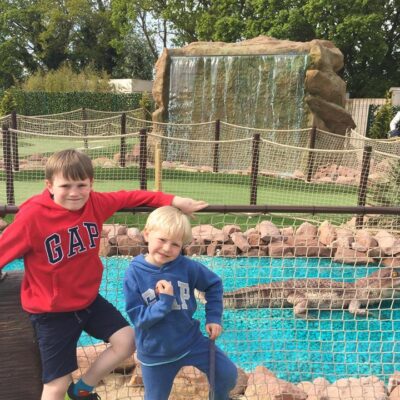 All new crazy golf at Bents Garden Centre