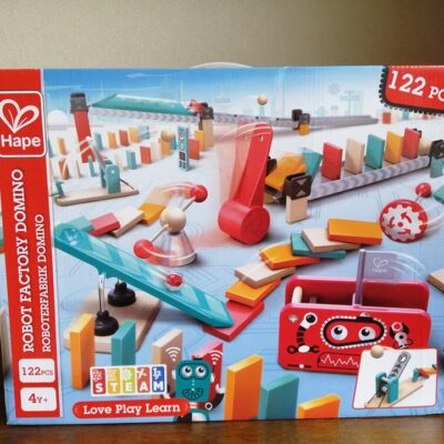 The Robot Factory Domino set By Hape