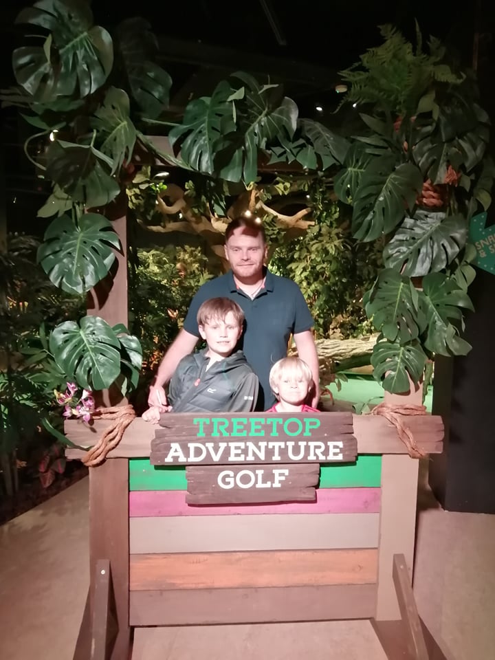 treetop adventure golf in Manchester