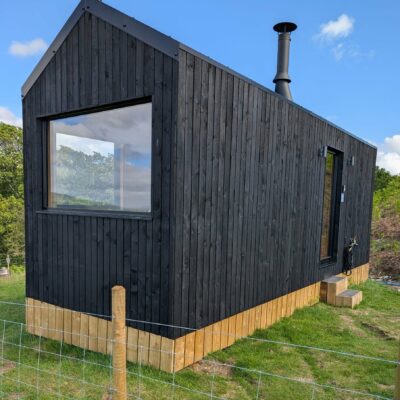 Maia the Off Grid Log Cabin in Bala North Wales | Review